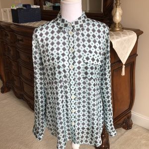 Long sleeve blouse. LOFT. Sz M